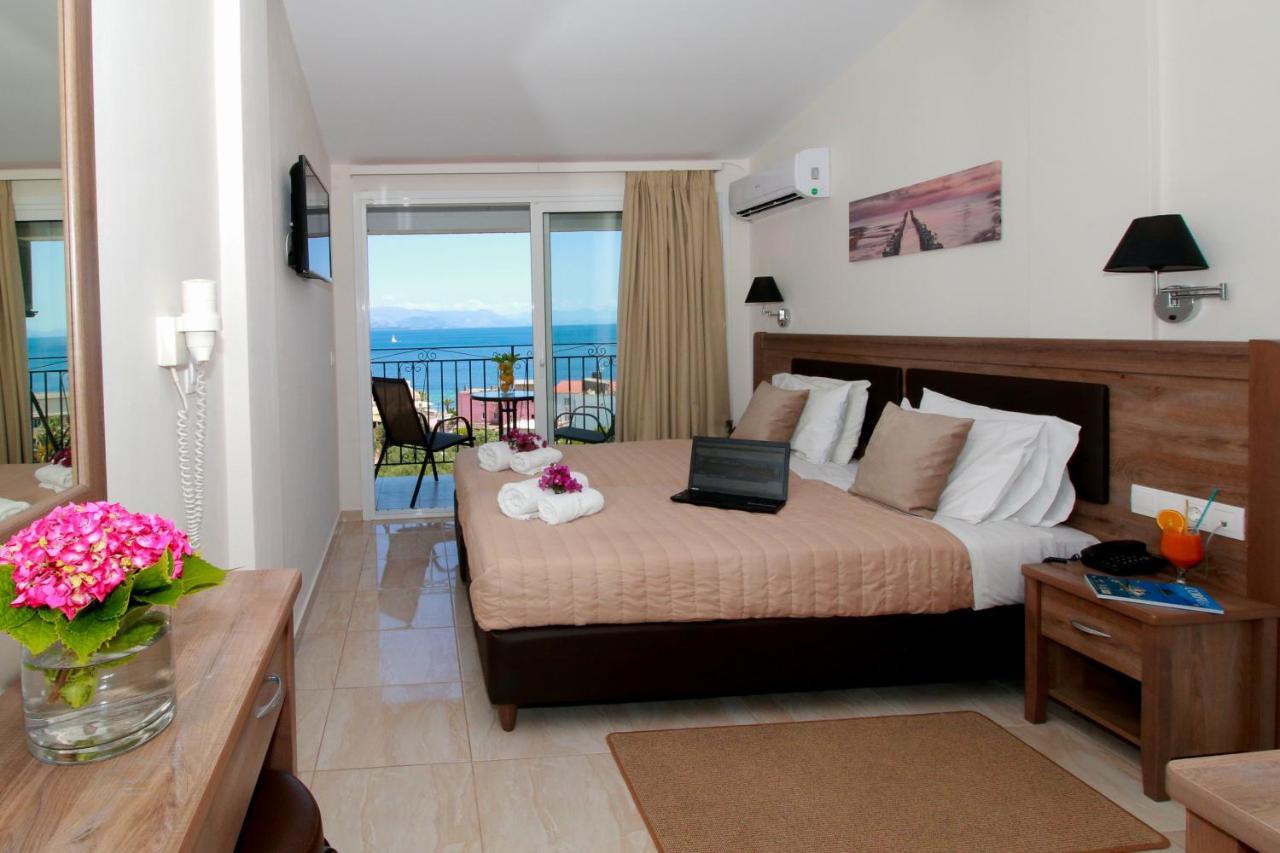 Hotel Yannis Corfu Ipsos Bagian luar foto