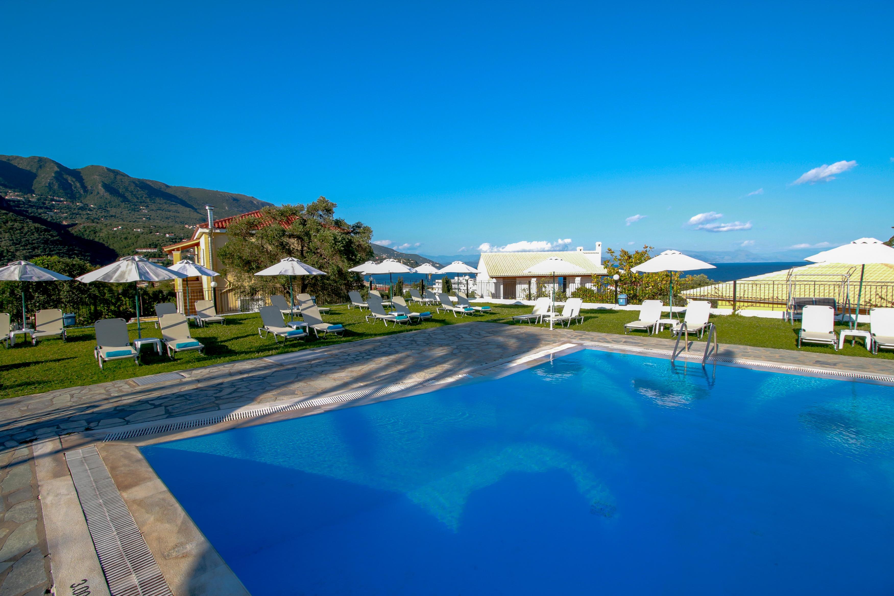 Hotel Yannis Corfu Ipsos Bagian luar foto